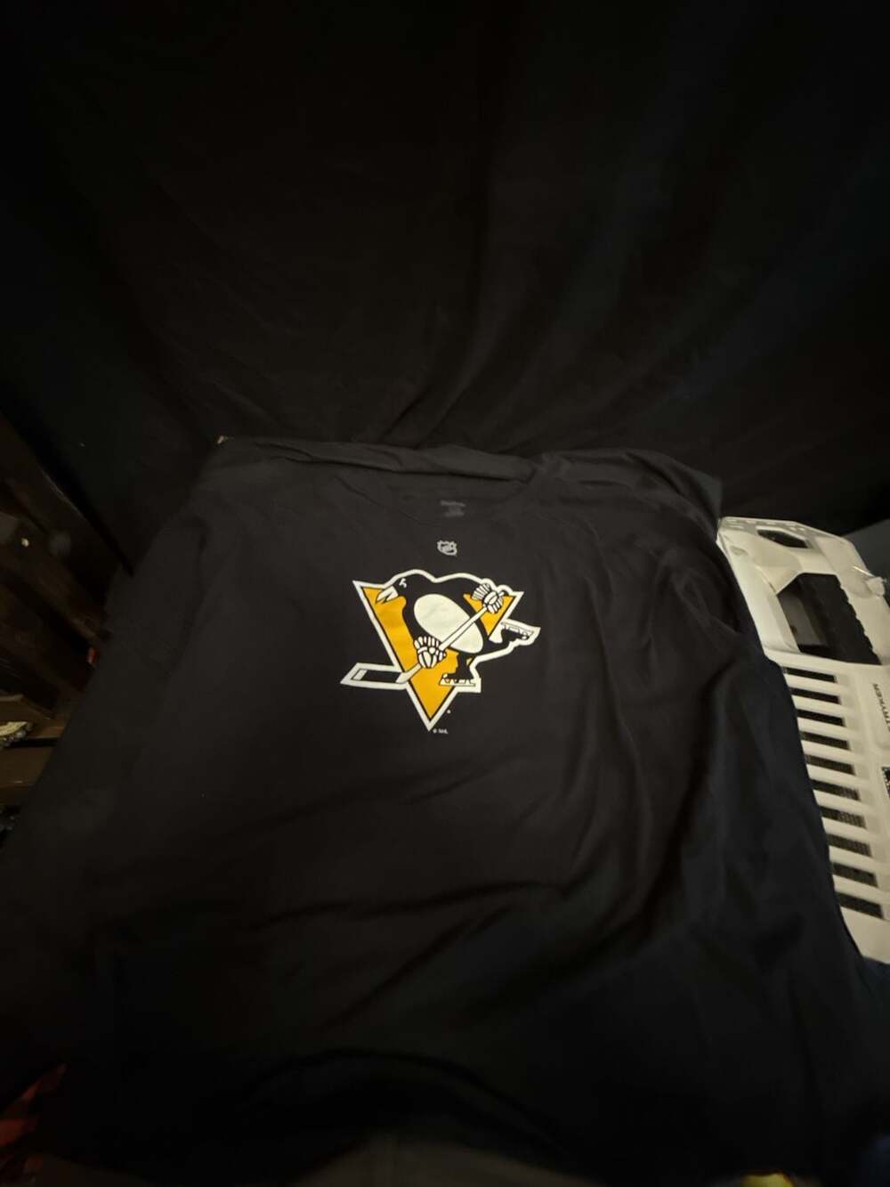Reebok Pittsburgh Penguins #81 Kessel Black T-Shirt - 2XL